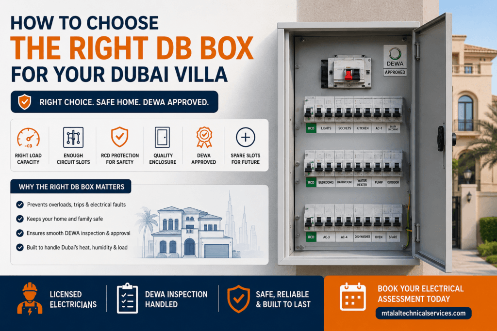 How to Choose the Right DB Box for Your Dubai Villa